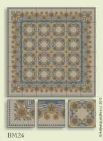 historic tile reproduction - Vienna Collection BM24