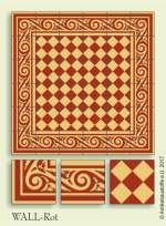 historic tile reproduction - Vienna Collection WALL-ROT