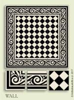 historic tile reproduction - Vienna Collection WALL